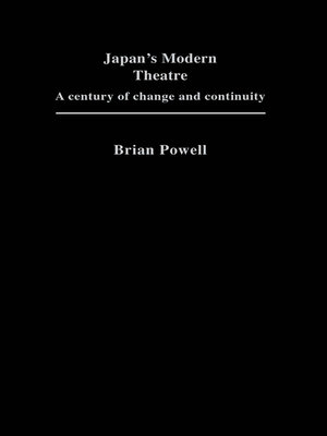 cover image of Japan's Modern Theatre